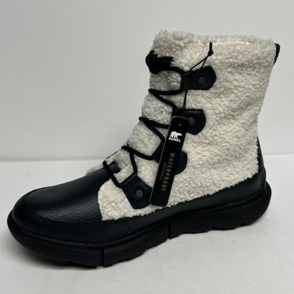 Sorel Womens Explorer Ii Joan Cozy Boots White Size 10 M